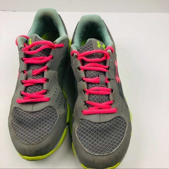Under Armour Memory Running Shoes, 10 Women | Color:‎ Grey | Size: 10 - Picture 5 of 12